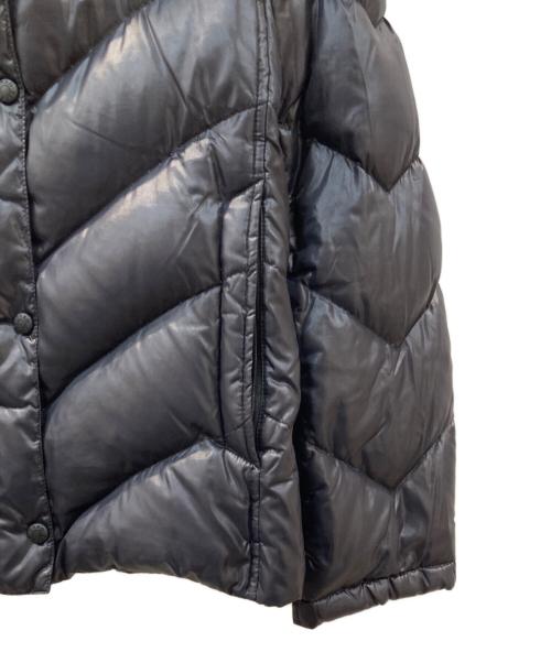 FRED PERRY（フレッドペリー）FRED PERRY (フレッドペリー) ファー付ダウンジャケット ブラック サイズ:Lの古着・服飾アイテム