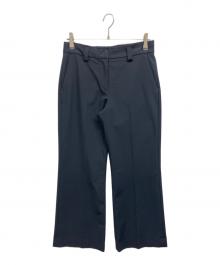 provoke（プロヴォーク）の古着「centerpress slacks」｜ブラック