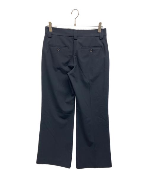 provoke（プロヴォーク）provoke (プロヴォーク) centerpress slacks ブラック サイズ:36 未使用品の古着・服飾アイテム