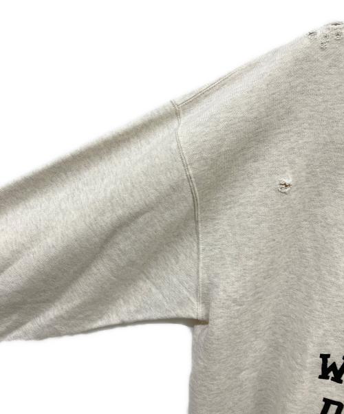 SEVESKIG（セヴシグ）SEVESKIG (セヴシグ) Vintage Sweat Shirt Ver, Key ベージュ サイズ:Lの古着・服飾アイテム