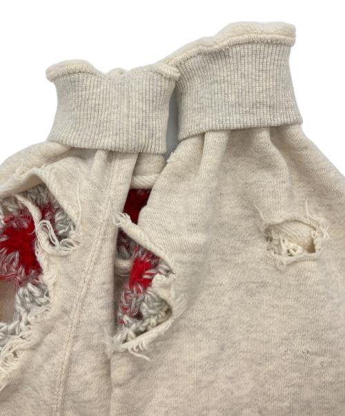 SEVESKIG（セヴシグ）SEVESKIG (セヴシグ) Vintage Sweat Shirt Ver, Key ベージュ サイズ:Lの古着・服飾アイテム