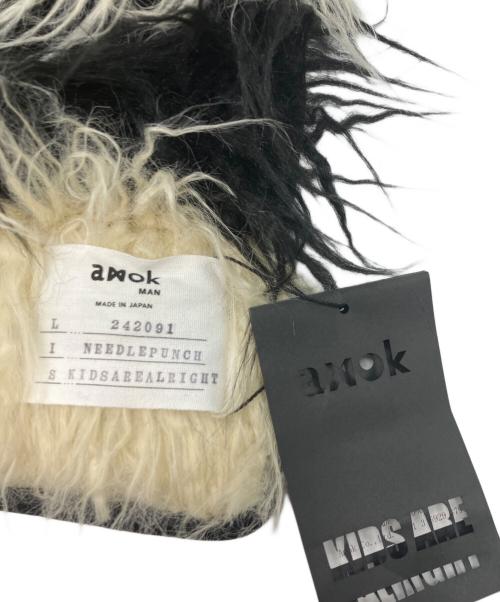 amok（アモク）amok (アモク) HAND WEAVING STOLE アイボリー サイズ:下記参照 未使用品の古着・服飾アイテム