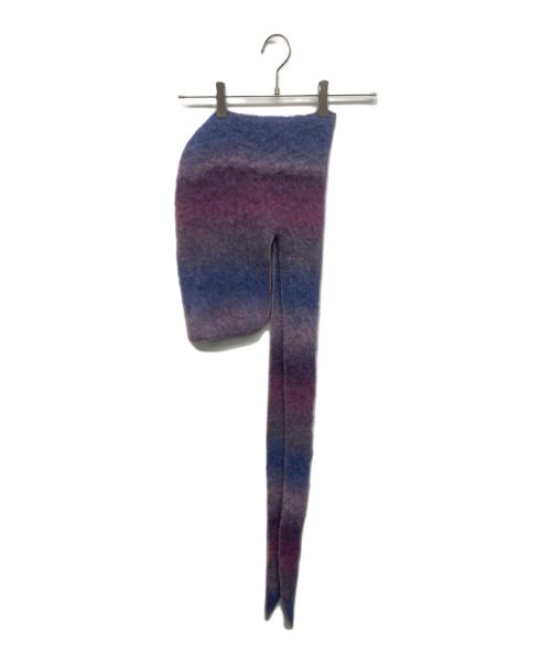 KAMIYA（カミヤ）KAMIYA (カミヤ) CA4LA (カシラ) Dyeing Knit Cap パープル サイズ:下記参照の古着・服飾アイテム