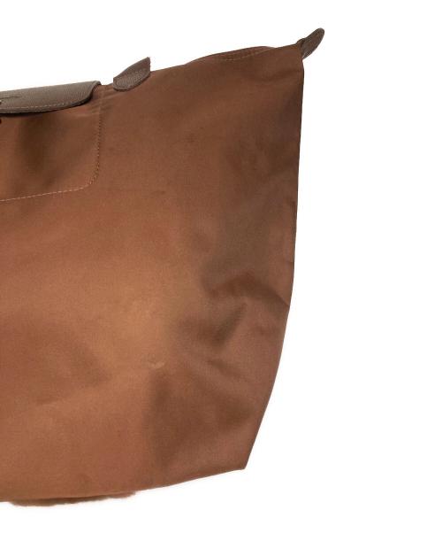 LONGCHAMP（ロンシャン）LONGCHAMP (ロンシャン) 舟形 トート バッグ ブラウン サイズ:サイズ詳細参照の古着・服飾アイテム