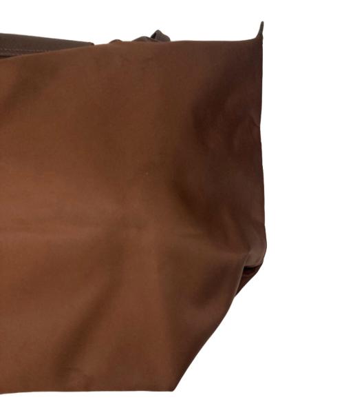 LONGCHAMP（ロンシャン）LONGCHAMP (ロンシャン) 舟形 トート バッグ ブラウン サイズ:サイズ詳細参照の古着・服飾アイテム