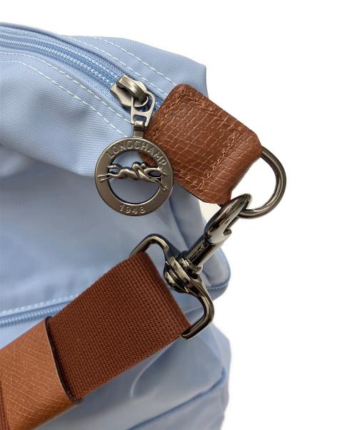 LONGCHAMP（ロンシャン）LONGCHAMP (ロンシャン) ル プリアージュ トラベルバッグ スカイブルーの古着・服飾アイテム