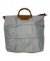 LONGCHAMP（ロンシャン）の古着「ル プリアージュ トラベルバッグ」｜スカイブルー