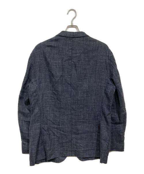 BOGLIOLI（ボリオリ）BOGLIOLI (ボリオリ) リネン混 K-JACKET ネイビー サイズ:56の古着・服飾アイテム