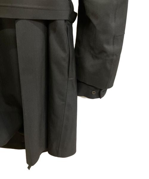 Norwegian Rain（ノルウェージャンレイン）Norwegian Rain (ノルウェージャンレイン) Rive Gauche Homme コート ブラック サイズ:XLの古着・服飾アイテム