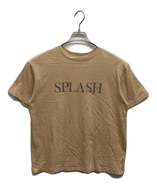 Americana（アメリカーナ）Americana (アメリカーナ) LOGO TEE ベージュ サイズ:Free 未使用品の古着・服飾アイテム