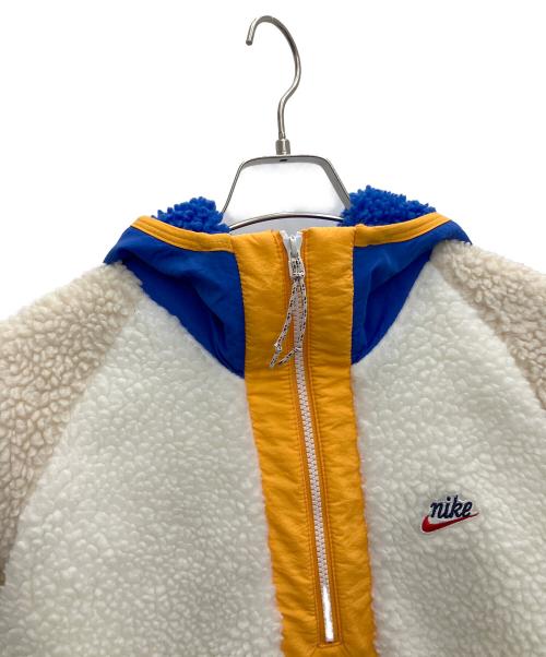 NIKE（ナイキ）NIKE (ナイキ) FLEE HE ハーフジップフーディウィン ホワイト×ブルー サイズ:Mの古着・服飾アイテム