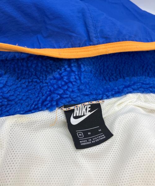 NIKE（ナイキ）NIKE (ナイキ) FLEE HE ハーフジップフーディウィン ホワイト×ブルー サイズ:Mの古着・服飾アイテム
