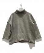 utiliteユティリテ）の古着「ペルー ハイランド ウール タートルネック ニット」｜グレー