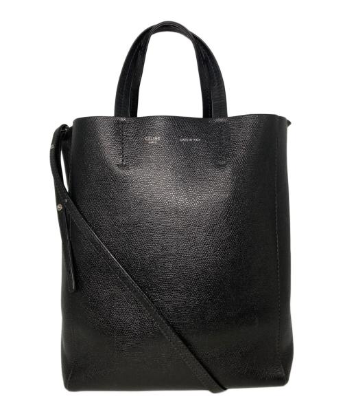 CELINE（セリーヌ）CELINE (セリーヌ) バーティカル カバ スモール　2WAY トートバッグ ブラック サイズ:不明の古着・服飾アイテム
