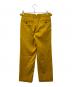TOMORROW LAND PILGRIM (トゥモローランド ピルグリム) パタゴニアウールサイドアジャスターストレートスラックス イエロー サイズ:44：5000円