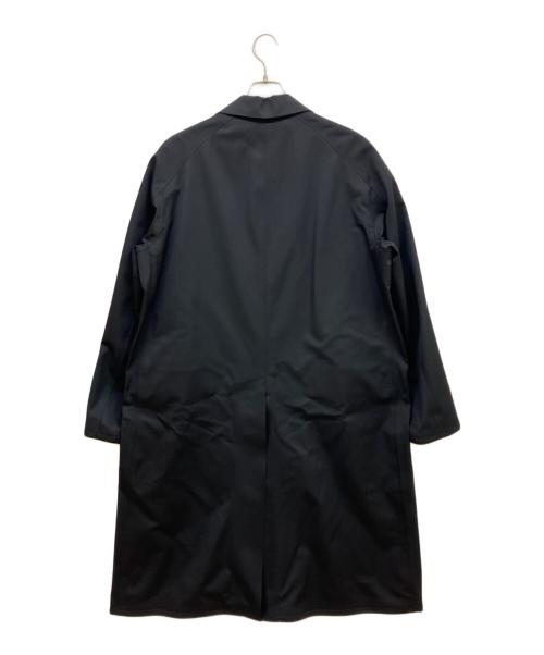 Wild Life Tailor（ワイルドライフテイラー）Wild Life Tailor (ワイルドライフテイラー) 止水ギャバステンカラーコート ブラック サイズ:Mの古着・服飾アイテム