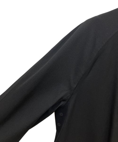 Wild Life Tailor（ワイルドライフテイラー）Wild Life Tailor (ワイルドライフテイラー) 止水ギャバステンカラーコート ブラック サイズ:Mの古着・服飾アイテム