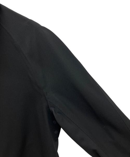 Wild Life Tailor（ワイルドライフテイラー）Wild Life Tailor (ワイルドライフテイラー) 止水ギャバステンカラーコート ブラック サイズ:Mの古着・服飾アイテム