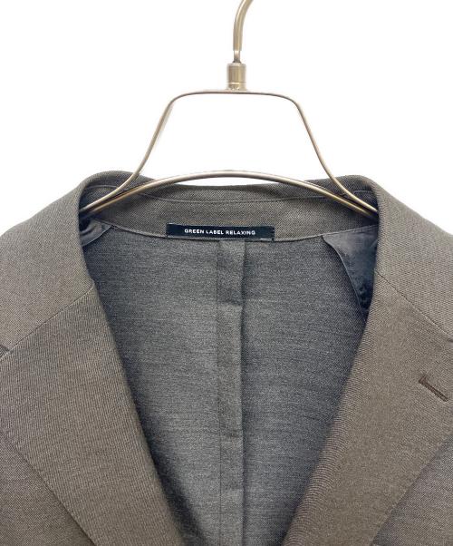 green label relaxing（グリーンレーベルリラクシング）green label relaxing (グリーンレーベルリラクシング) セットアップスーツ グレー サイズ:ジャケットSIZE 48、パンツSIZE 76の古着・服飾アイテム