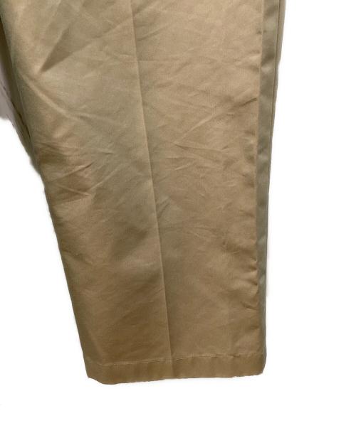 foufou（フーフー）foufou (フーフー) tamamushi adjsut slacks（タマムシアジャストスラックス） カーキ サイズ:1の古着・服飾アイテム