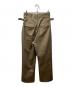 foufou (フーフー) tamamushi adjsut slacks（タマムシアジャストスラックス） カーキ サイズ:1：5000円