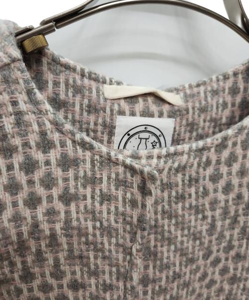 Madder Madder（マダマダ）MADDER MADDER (マダマダ) エステラ サンダーコート ピンク サイズ:Freeの古着・服飾アイテム