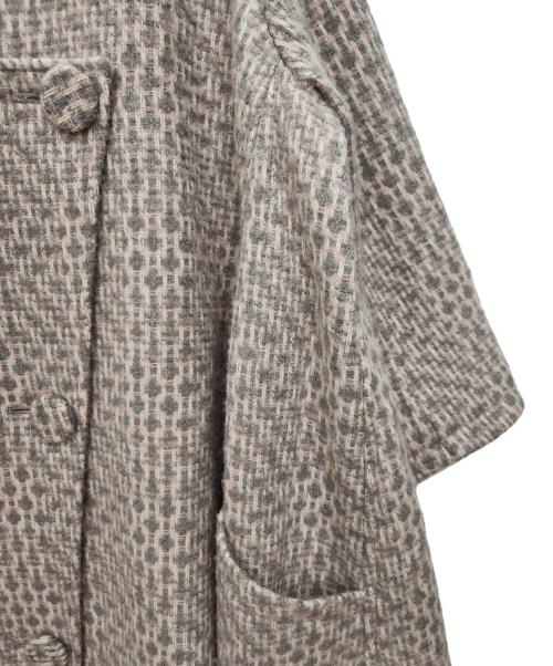 Madder Madder（マダマダ）MADDER MADDER (マダマダ) エステラ サンダーコート ピンク サイズ:Freeの古着・服飾アイテム