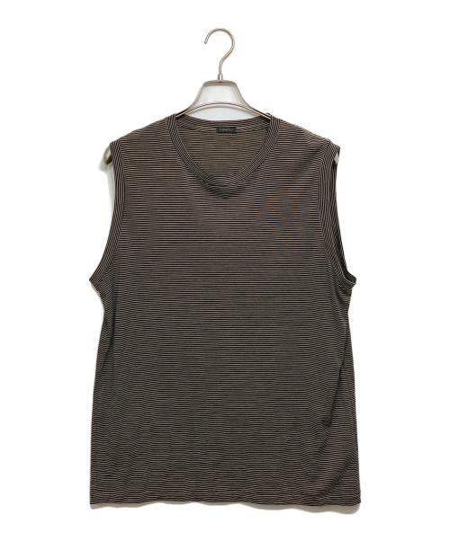 COMOLI（コモリ）COMOLI (コモリ) サマーウール ノースリーブ ブラック サイズ:4の古着・服飾アイテム