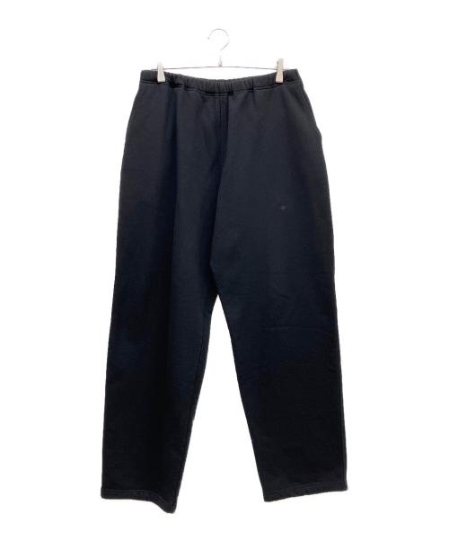 COMOLI（コモリ）COMOLI (コモリ) コットン裏毛パンツ ブラック サイズ:3の古着・服飾アイテム