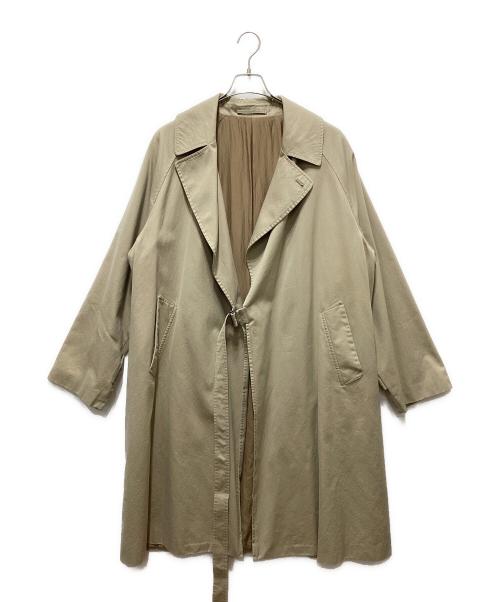 COMOLI（コモリ）COMOLI (コモリ) ウォッシュド タイロッケンコート ベージュ サイズ:3の古着・服飾アイテム