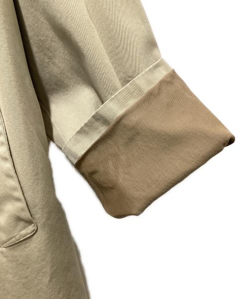 COMOLI（コモリ）COMOLI (コモリ) ウォッシュド タイロッケンコート ベージュ サイズ:3の古着・服飾アイテム