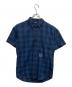 WOOLRICH（ウールリッチ）の古着「BAXTER LIGHT WEIGHT SHORT SLEEVE SHIRT」｜ネイビー