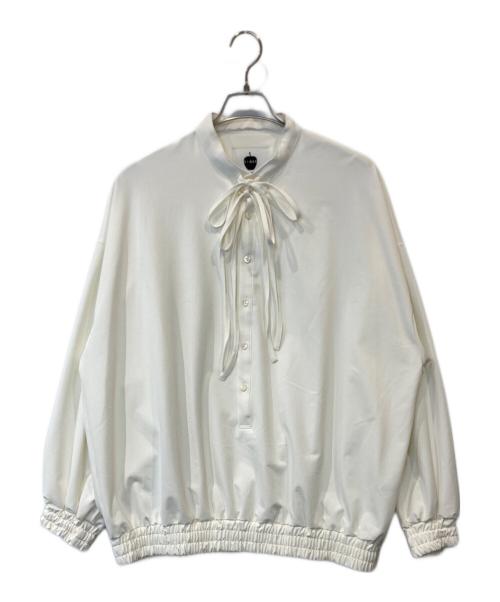 SHAREEF（シャリーフ）SHAREEF (シャリーフ) TACK JQ SMOCK SHIRTS タックジャガードスモックシャツ 23533005 ホワイト サイズ:1の古着・服飾アイテム