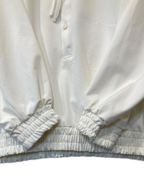 SHAREEF（シャリーフ）SHAREEF (シャリーフ) TACK JQ SMOCK SHIRTS タックジャガードスモックシャツ 23533005 ホワイト サイズ:1の古着・服飾アイテム