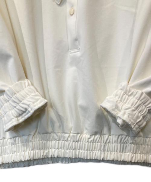 SHAREEF（シャリーフ）SHAREEF (シャリーフ) TACK JQ SMOCK SHIRTS タックジャガードスモックシャツ 23533005 ホワイト サイズ:1の古着・服飾アイテム