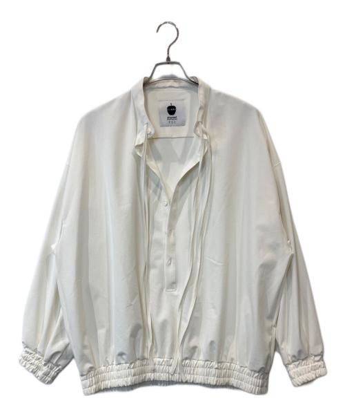 SHAREEF（シャリーフ）SHAREEF (シャリーフ) TACK JQ SMOCK SHIRTS タックジャガードスモックシャツ 23533005 ホワイト サイズ:1の古着・服飾アイテム