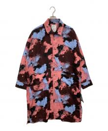 SHAREEF（シャリーフ）の古着「SMOKE PT LONGSHIRTS」｜ピンク