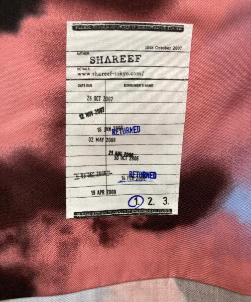 SHAREEF（シャリーフ）SHAREEF (シャリーフ) SMOKE PT LONGSHIRTS ピンク サイズ:1の古着・服飾アイテム