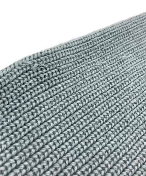 beautiful people（ビューティフルピープル）beautiful people (ビューティフルピープル) fluffed cotton double-end cardigan ブルー サイズ:42の古着・服飾アイテム