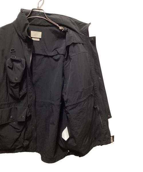 YOKE（ヨーク）YOKE (ヨーク) MULTI POCKETS UTILITY BLOUSON ブラック サイズ:2の古着・服飾アイテム