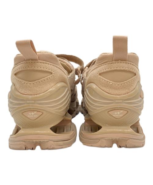 MIZUNO（ミズノ）MIZUNO (ミズノ) beautiful people (ビューティフルピープル) ローカットスニーカー ベージュ サイズ:US10の古着・服飾アイテム