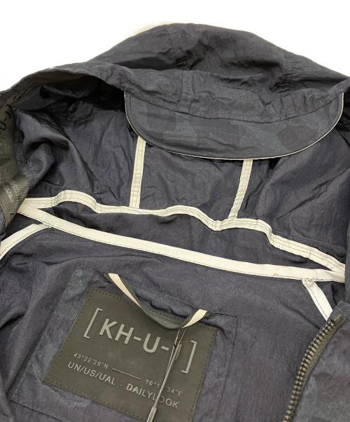 KH-U-J（キルト ヘリテージ）KH-U-J (キルト ヘリテージ) ナイロンジャケット ネイビー サイズ:SIZE Mの古着・服飾アイテム
