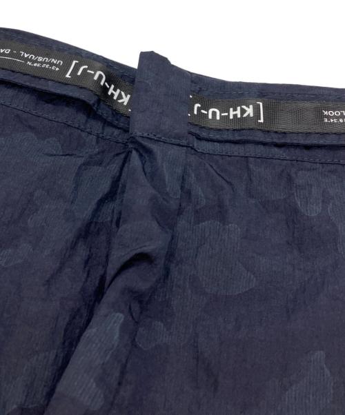 KH-U-J（キルト ヘリテージ）KH-U-J (キルト ヘリテージ) ナイロンジャケット ネイビー サイズ:SIZE Mの古着・服飾アイテム
