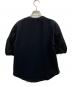 UN3D. (アンスリード) メッシュスリーブTシャツ ブラック サイズ:36：7000円