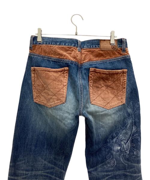 CROPPED HEADS（クロップドヘッズ）CROPPED HEADS (クロップドヘッズ) デニムパンツ インディゴ サイズ:表記なしの古着・服飾アイテム