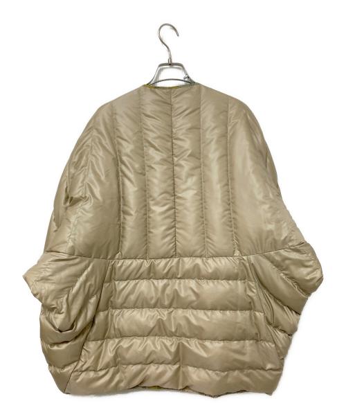manipuri（マニプリ）manipuri (マニプリ) リバーシブルダウンジャケット ベージュ サイズ:Fの古着・服飾アイテム