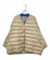 manipuri（マニプリ）の古着「リバーシブルダウンジャケット」｜ベージュ