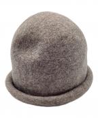 ひつじ小屋-）の古着「ウールハット」｜ブラウン