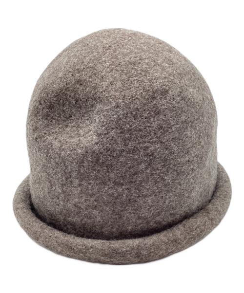 ひつじ小屋（-）ひつじ小屋 (-) ウールハット ブラウンの古着・服飾アイテム