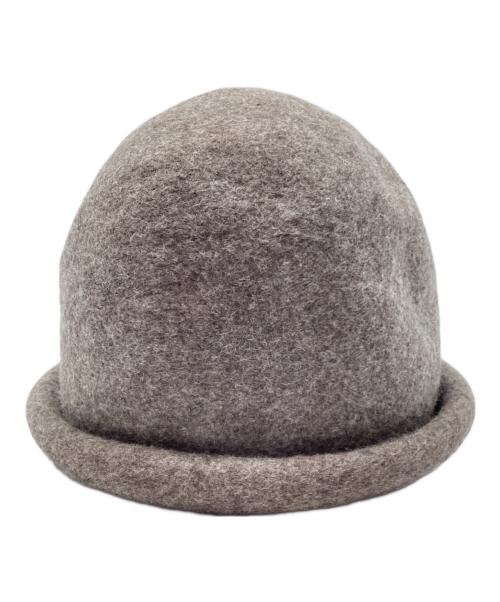 ひつじ小屋（-）ひつじ小屋 (-) ウールハット ブラウンの古着・服飾アイテム